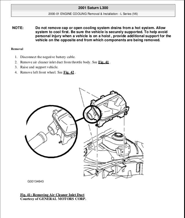Saturn L300 Engine Diagram