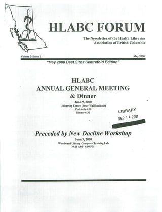 HLABC Forum: May 2000