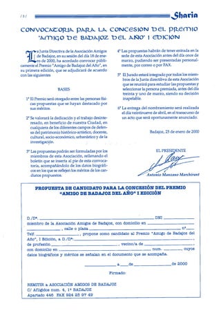 Sharia Nº 19 año 2000