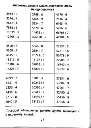 2000 вправ та завдань з математики 4 клас