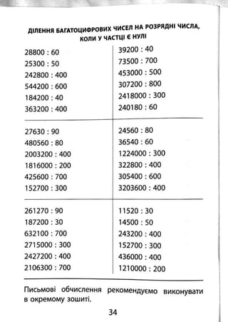 2000 вправ та завдань з математики 4 клас