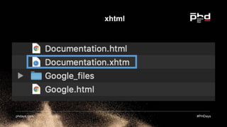 phdays.com #PHDays
xhtml
 