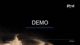phdays.com #PHDays
DEMO
https://github.com/Bo0oM/Safari2000day)
 