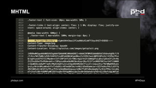 phdays.com #PHDays
MHTML
 