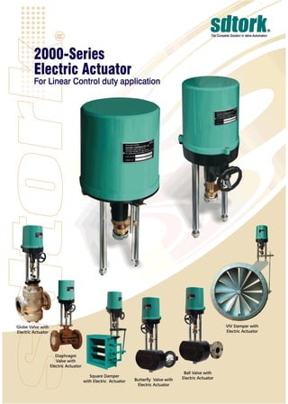 2000 electric linear actuator