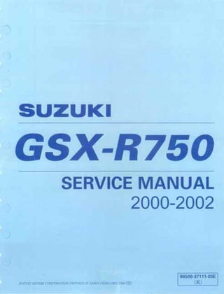 2000 Suzuki GSX-R750Y Service Repair Manual.pdf