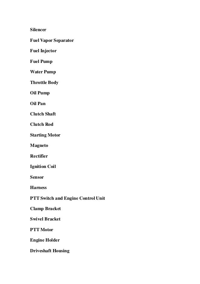 Suzuki Df115 Parts Wiring Harness