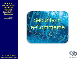 Security in  e-Commerce 