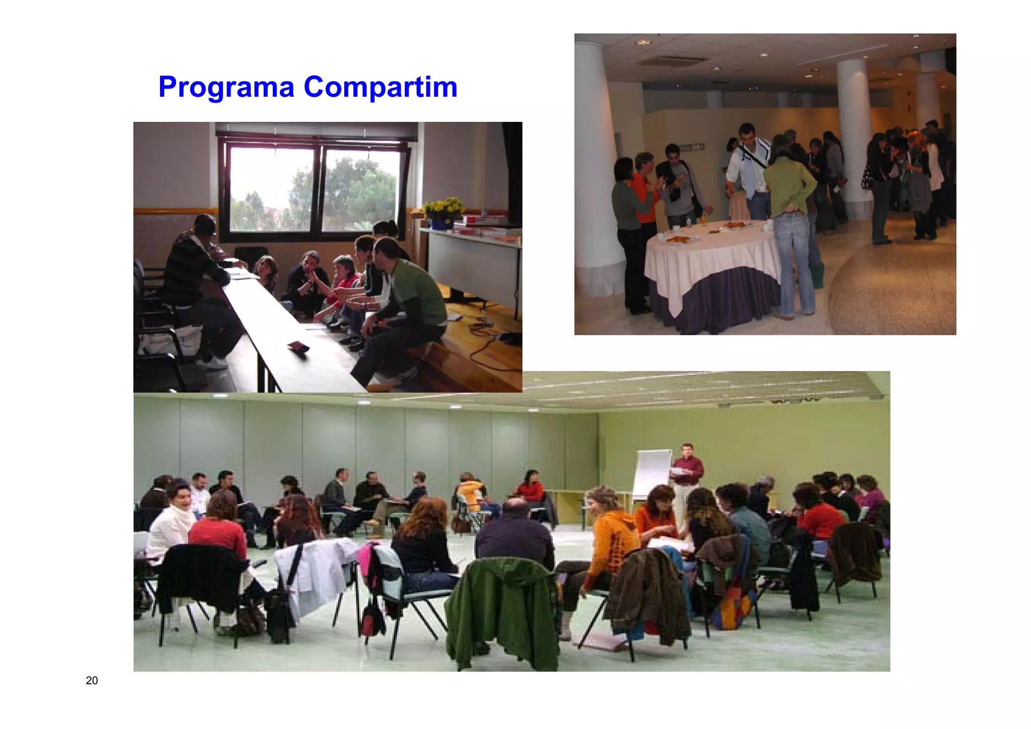 Taller per aprendre a posar en marxa CoP. Jesús Martínez