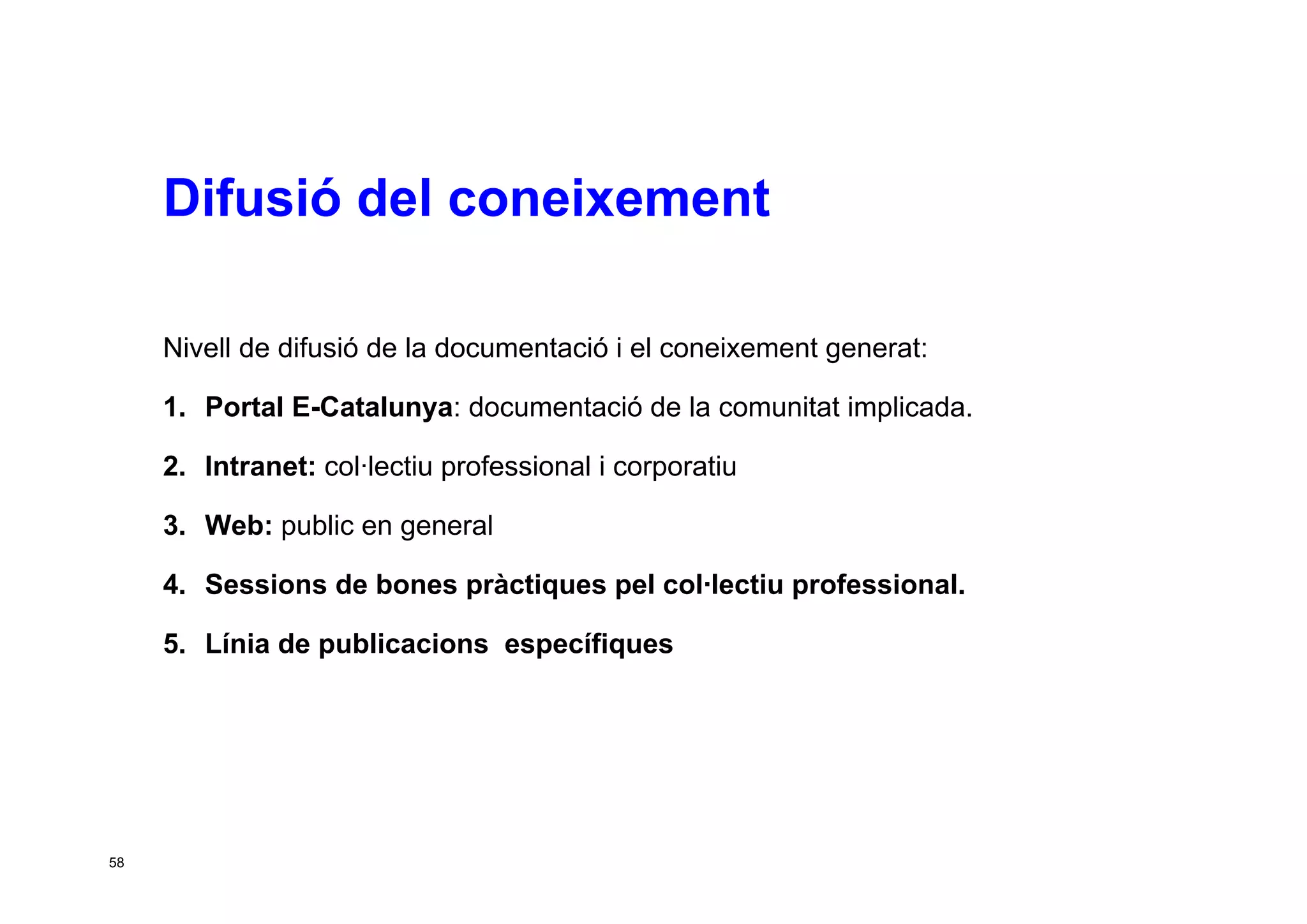 Taller per aprendre a posar en marxa CoP. Jesús Martínez