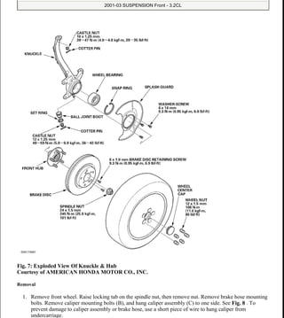 2001 acura cl service repair manual PDF