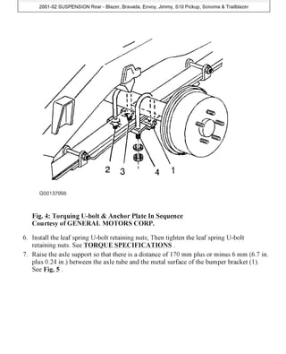 2001 CHEVY S10 REPAIR MANUAL PDF visual data 7