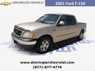 2001 Ford F-150 (877)-877-4776 www.donringlerchevrolet.com 