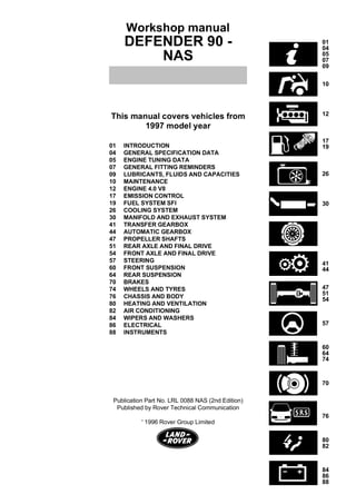 Land Rover Defender Service Mode 2001 Land Rover Defender Service Repair Manual.pdf