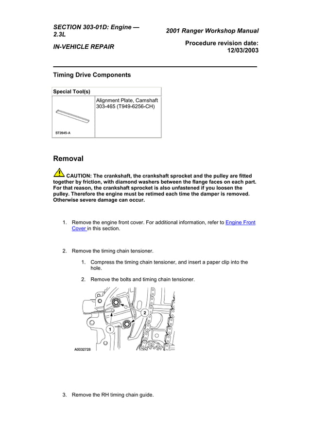 manual de taller ranger (ford) a partir del 2001