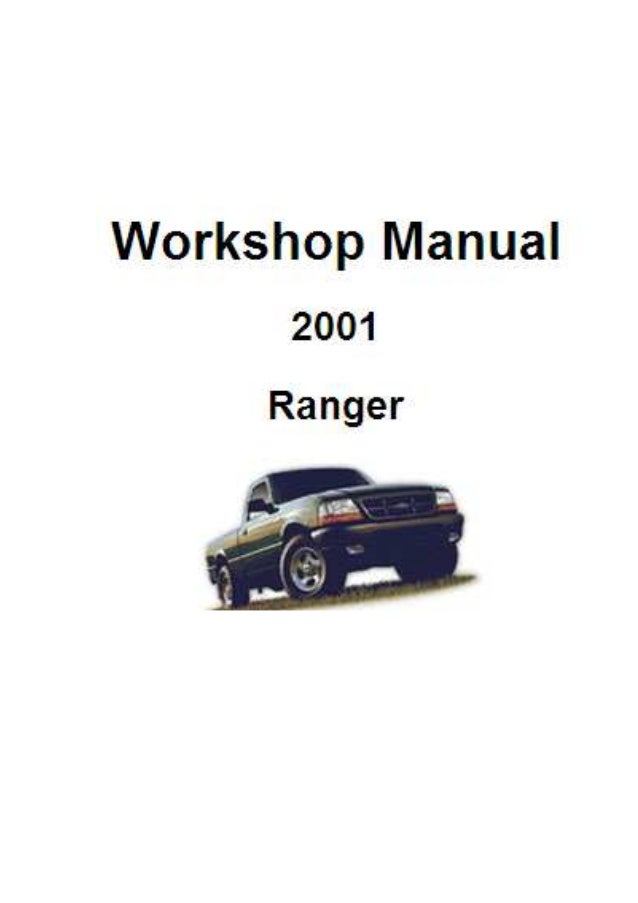 2001 Ford ranger user manual #2