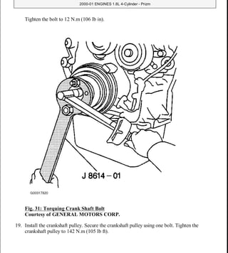 01 Toyota Corolla Service Repair Manual
