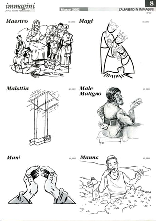 • • •
zmmagznzper le nostre parrocchze
Mani
Marzo 2002
Magi
Male
Maligno
Manna
l:ALFABETO IN IMMAGINI
N60
 