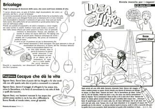 ::::
~
Q51
Bricolage
Oggi ti propongo di decorare delle uova, che sono anch'esse simbolo di vita.
Ti serve: alcune uova, un paio di forbici, degli stuzzicadenti, dei colori, un
pennello, del filo e... un po' di fantasia!
Si comincia svuotando le uova. Con la punta delle forbici fai un buchetto sulla
punta delle uova e poi allargalo finché avrà un diametro di 2 o 3 mm. Introduci
uno stuzzicadenti e mescola il contenuto di ogni uovo. Così sarà più facile
farlo uscire. Ora soffia forte ad una estremità e quindi pulisci bene il gu- oscio con dell'acqua calda.
Prendi una scatola di acquerelli o di colori a tempera o, ancor meglio,
dei colori acrilici in vasetti. Colloca l'uovo sulla tavola e, accanto, un
libro della stessa altezza per poter posarvi la mano. Con un pennello
comincia la decorazione. Traccia, per esempio, un
corona di piccoli punti. Osserva comunque da vicino i '
cerchio di colore nel mezzo dell'uovo. Poi dipingi una /
modelli che ti proponiamo. Ma prova ad inventarne ;;
anche di nuovi. ~I
Ti vorrà un po' di pazienza sia per la decorazione che 'O
per il tempo necessario a farla asciugare. Ora puoi spezzare in due gli
stuzzicadenti ed attaccarvi, al centro, del filo. Introduci delicata-
Divertiti e, soprattutto, non
che Dio ti propone.
mente lo stuzzicadenti dentro l'uo-
vo. Una volta entrato, esso si
porrà di traverso e tu potrai
quindi attaccare il tuo
uovo decorato al ramo
di un albero, ad un
lampadario di casa
tua e a tutto quello
che vorrai decorare.
dimenticarti dell'acqua viva
Preghiera: Cacqua che dà la vita
Signore Gesù, fammi bere al pozzo del tuo Vangelo e fa' che condi-
vida con altri questa sete che mi porta a conoscerti e a cercarti.
Signore Gesù, dammi il coraggio di attingere la tua acqua viva,
come la Samaritana, e la forza di comunicare la mia sete di fede
a quelli che incontro.
Signore Gesù, non lasciarmi mancare la tua acqua viva
perché possa sentire in me la tua vita e diffondere la
Buona Novella al mondo intero, come gli apostoli.
Risposta del gioco: Ombra n. 3
..........
N
~I
'.....N
~I
Rivista mensile per i ragazzi
W24 Marzo 2002
/202
,..,
é'P
Gesù arrivò ad una città della Samaria chiamata Sicàr. Stanco del viaggio, si
mise a sedere presso un pozzo. Arrivò intanto una donna di Samaria ad attinge-
re acqua. Le disse Gesù: Dammi da bere. Ma lo Samaritana gli disse: Come
mai tu, che sei Giudeo, chiedi da bere a me, che sono una donna samaritana?.
Gesù le rispose: Se tu conoscessi il dono di Dio e chi è colui che ti dice: Dammi da
bere!, tu stessa gliene avresti chiesto ed egli ti avrebbe dato acqua viva... Chiunque
beve di quest'acqua avrà di nuovo sete; ma chi beve dell'acqua che io gli darò, non
avrà mai più sete, anzi, l'acqua che io gli darò diventerà in lui sorgente di acqua che
zampilla per lo vita eterna. La donna intanto lasciò lo brocca, andò in città e raccontò alla gen-
te quello che le era accaduto. Molti Samaritani di quella città credettero in Gesù... (Gv 4. 5...39)
 