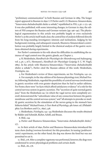 pavlov’s physiology factory