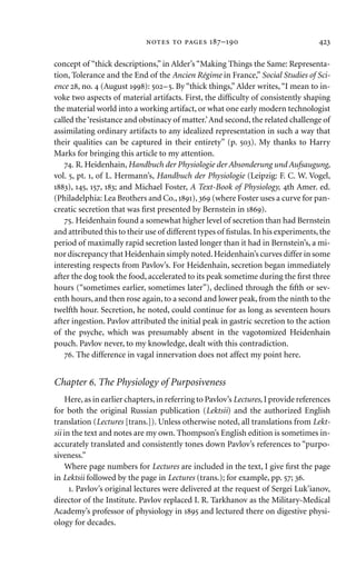 pavlov’s physiology factory