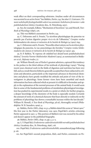 pavlov’s physiology factory