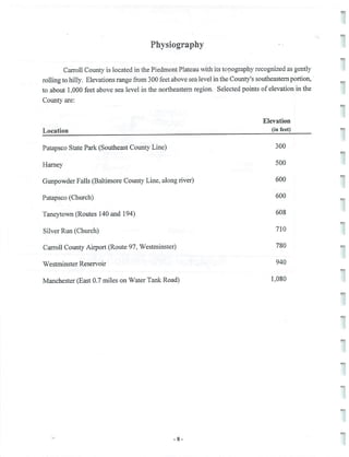 2002 Carroll County Maryland Facts Book