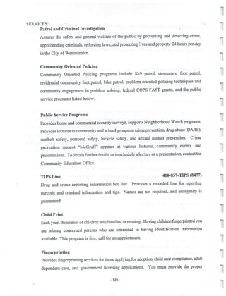 2002 Carroll County Maryland Facts Book