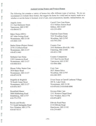 2002 Carroll County Maryland Facts Book