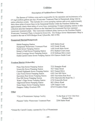 2002 Carroll County Maryland Facts Book