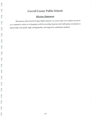 2002 Carroll County Maryland Facts Book