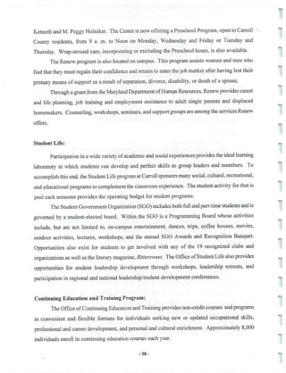 2002 Carroll County Maryland Facts Book