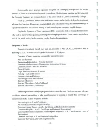 2002 Carroll County Maryland Facts Book