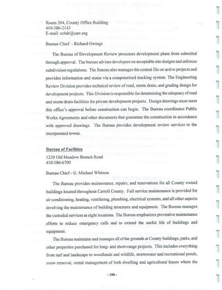 2002 Carroll County Maryland Facts Book