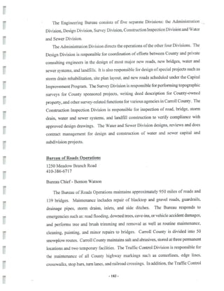 2002 Carroll County Maryland Facts Book