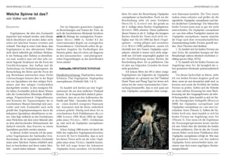 DeArGe Mitteilungen 7(11), 2002                                                                                                                                                  DeArGe Mitteilungen 7(11), 2002




Welche Spinne ist das?                                                                                diese Art unter der Bezeichnung Haplopelma           nem Haarsaum handelte. Die Tiere waren
                                                                                                      »aureopilosum« zu beschreiben. Noch vor der          zudem etwas robuster und größer als die
von Volker von Wirth
                                                                                                      Beschreibung teilte ich mein Vorhaben                eigentliche Haplopelma »aureopilosum« und hat-
                                                                                                      Herrn Dr. G. S CHMIDT mit, der gerade an             ten deutlichere Gelenkringe. Die Männchen
EINLEITUNG                                                 Die im folgenden gemachten Angaben         der 4. Auflage seines Buches »Vogelspinnen«          beider Formen kann man so gut wie nicht
                                                       zu Bezeichnungen und Namen der Tiere, als      (SCHMIDT 1993) arbeitete. Dieser publizierte         unterscheiden. Da Haplopelma »aureopilosum
     Vogelspinnen, die über den Zoohandel              auch die beschriebenen Merkmale berühren       diesen Namen in der 4. Auflage des besagten          var.« aus dem selben Fundgebiet stammt wie
importiert und verkauft werden, sind oftmals           nicht die Belange der zoologischen Nomen-      Buches obwohl der Name noch nicht ver-               Haplopelma »aureopilosum«, musste zunächst
falsch identifiziert und werden daher nicht            klatur (K RAUS 2000) (s. Artikel 8.2 der       fügbar war! Als ich 1996 das Buch »Vogel-            die Frage nach dem verwandtschaftlichen
selten mit falschem Namen versehen und                 »Internationalen Regeln zur zoologischen       spinnen – richtig pflegen und verstehen«             Zusammenhang beider Formen gestellt wer-
verkauft. Dies liegt in erster Linie daran, dass       Nomenklatur«). Gleichwohl sollen die ge-       ( VON W IRTH 1996) publizierte, nannte ich           den. Zwei Theorien sind denkbar:
Vogelspinnen in den allermeisten Fällen                machten Angaben für Fachkollegen den           ebenfalls dort den Namen Haplopelma »aureo-               1. Es handelt sich bei beiden Formen um
nicht durch äußerlich gut sichtbare Merkma-            Hinweis geben, dass ich schon seit längerem    pilosum«, obwohl er immer noch nicht aufge-          zwei Arten, die zumindest bezogen auf ihre
le wie Färbung oder Habitus zu identifizie-            an den taxonomischen – und phylogeneti-        stellt war. Ich hatte ursprünglich geplant vor       Morphologie nahezu identisch erscheinen [=
ren sind, sondern man viel eher sehr ver-              schen Fragestellungen zu den betreffenden      der Veröffentlichung meines Buches die               sibling species (Mayr 1975)].
steckt liegende Strukturen wie die Form der            Arten arbeite!                                 Beschreibung dieser Art zu publizieren. Das               2. Es handelt sich bei beiden Formen um
Geschlechtsorgane, den Aufbau und die                                                                 ist aber aus folgenden Gründen bis heute             Angehörige einer Art, die bezüglich der o-
Ausbreitung von Stridulationsorganen, die                Subfamilia ORNITHOCTONINAE                   nicht geschehen:                                     ben genannten Merkmale polymorphistisch
Bestachelung der Beine und die Form der                                                                    Ich bekam Mitte der 90’er Jahre einige          sind.
sog. Brennhaare untersuchen muss. Derlei               Händlerbezeichnung: Haplopelma minax,          Vogelspinnen (im folgenden als Haplopelma                 Um diesen Sachverhalt zu klären, ziehe
Untersuchungen können aber in der Regel                Schwarze Thai Vogelspinne, Haplopelma          »aureopilosum var.« genannt) aus Süd Thailand        ich von beiden Formen Jungtiere groß um
nur von Spezialisten mit dem nötigen Fach-             »aureopilosum« (Farbtafel Abb. 1 & 2)          (Surat Thani und Phang Nga) bei denen sich           diese, wenn sie nun demnächst adult sind, zu
wissen und den nötigen Gerätschaften                                                                  schon bei der ersten taxonomischen Unter-            kreuzen und somit die Fertilität der beiden
durchgeführt werden. In den wenigsten Fäl-                 Es handelt sich hierbei um eine Vogel-     suchung herausstellte, dass es sich quasi um         Formen zu prüfen. Sollten sich die Hybride
len haben Zoohändler jedoch dieses Wissen              spinnenart die aus dem südlichen Thailand      eine Haplopelma »aureopilosum« ohne orange-          aus einer solchen Kreuzung bei einer Rück-
oder die Gerätschaften (Binokular, Kaltlicht-          kommt. Sie ist hauptsächlich dadurch geken-                                                         kreuzung mit den Ausgangsformen als infer-
anlage, Präparierbesteck, Originalliteratur            nzeichnet, dass sie an den Außenseiten der                                                          til herausstellen, dann handelt es sich im Sin-
und Kenntnis der Typusexemplare die in                 Patella und Tibia – besonders der Vorderbei-                                                        ne des Hennig’schen Artbegriffs (WHEELER
verschiedenen Museen hinterlegt sind usw.).            ne – einen deutlich orangenen Haarsaum                                                              2000) bei Haplopelma »aureopilosum« und
Leider sind viele Zoohändler auch nicht                hat. Ansonsten sind die Beine einheitlich                                                           Haplopelma »aureopilosum var.« um zwei ver-
gewillt ihre Vogelspinnenimporte durch die             schwarz gefärbt. Häufig wird diese Art in                                                           schiedene Arten (Theorie 1). Sollten die Hy-
bekannten Spezialisten identifizieren zu las-          verschiedenen Fach-Publikationen (K LAAS                                                            briden fertil sein, dann handelt es sich bei
sen. Dies liegt vielleicht an den Frachtkosten         1989; SCHMIDT 1993; WEBB 1993) als Haplo-                                                           beiden Formen um Angehörige einer Art
eines Päckchens mit dem toten Material oder            pelma minax (THORELL, 1897), Ornithoctonus                                                          (Theorie 2). Erst wenn ich die Ergebnisse
an dem abschreckenden Mehraufwand, der                 sp. oder auch als Haplopelma »aureopilosum«                                                         der Kreuzungsexperimente kenne möchte
dadurch entsteht, dass Exuvien zu einem                bezeichnet.                                                                                         ich eine Arbeit über die Identität der beiden
Spezialisten geschickt werden müssten.                     Schon Anfang 1990 konnte ich durch die                                                          Formen publizieren. Dies ist also der Grund,
     In diesem Artikel versuche ich die asiati-        Hilfe des englischen Vogelspinnenforschers                                                          warum bisher noch keine Publikation über
schen Vogelspinnen der Subfamilia Orni-                ANDREW M. SMITH feststellen, dass es sich                                                           Haplopelma »aureopilosum« erfolgt ist. Wie man
thoctoninae, die im europäischen Zoohandel             bei diesen Tieren nicht um die echte Haplo-                                                         die genannten Formen von den anderen
meist unter falschem Namen erhältlich sind,            pelma minax sensu THORELL handeln konnte.                                                           Haplopelma Arten unterscheiden kann, ent-
kurz zu beschreiben und deren wahre Iden-              Sie ließ sich sogar keiner der bekannten                                                            nimmt man dem unten angefügten Bestim-
tität – soweit bisher bekannt – darzustellen.          Haplopelma Arten zuordnen. Ich beschloss        Haplopelma sp. »aureopilosum«                       mungsschlüssel.
                                                   6                                                                                                   7
 