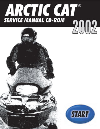 2002 arctic cat z 570esr snowmobile service repair manual | PDF