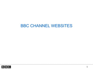 BBC CHANNEL WEBSITES 