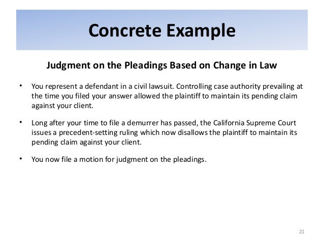 Time to file demurrer to amended complaint
