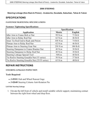 2002 CHEVY TAHOE SERVICE MANUAL PDF visual data 6