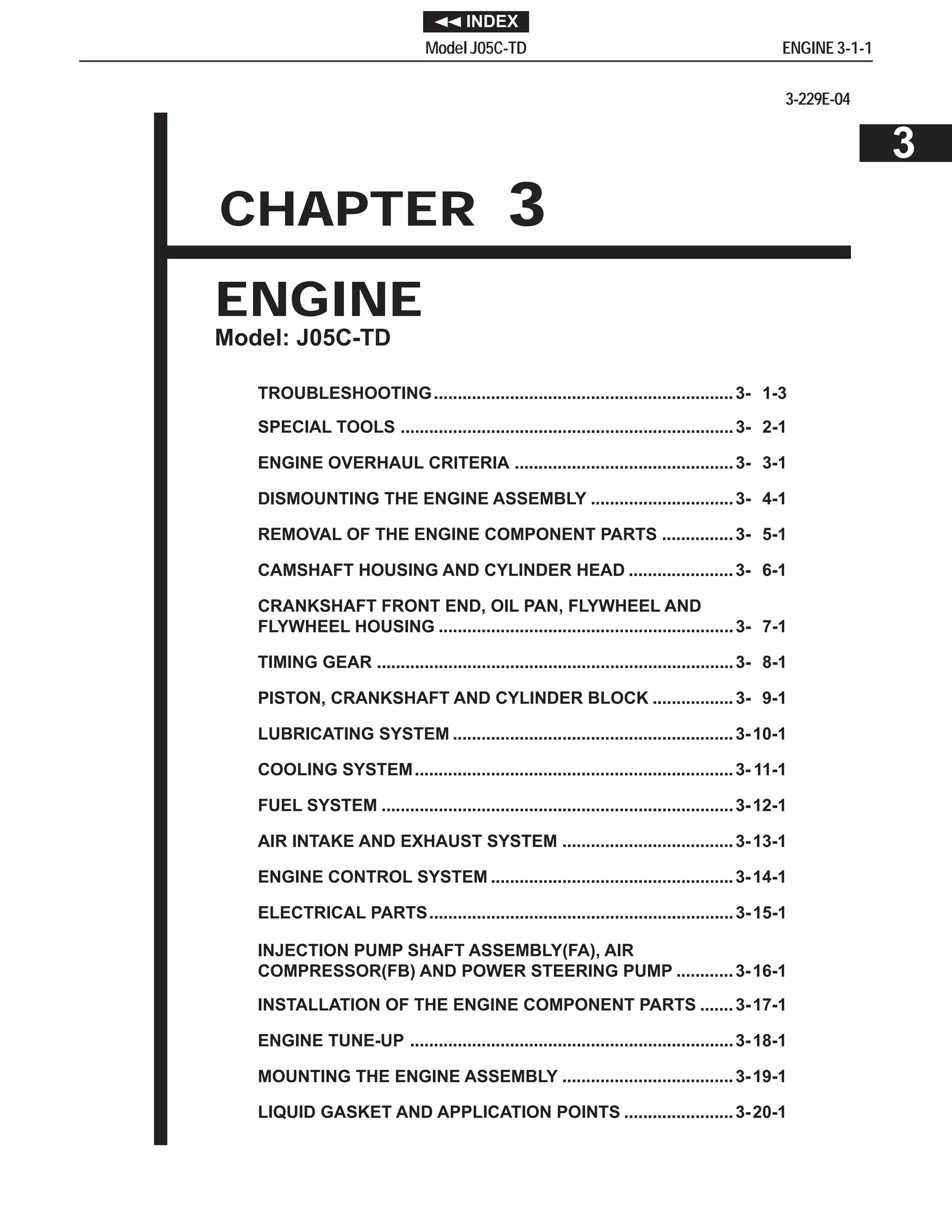 2002 hino fb series truck service repair manual