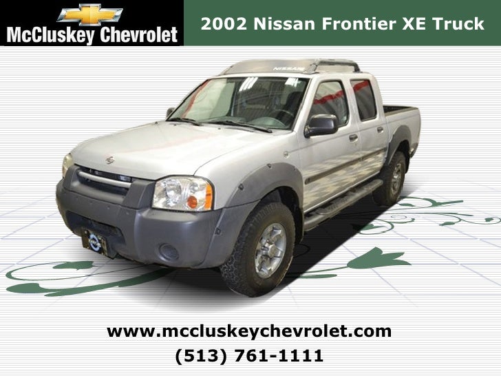 nissan 2002 frontier truck