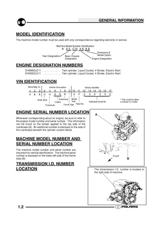 2002 POLARIS SPORTSMAN 90 SERVICE MANUAL PDF visual data 3