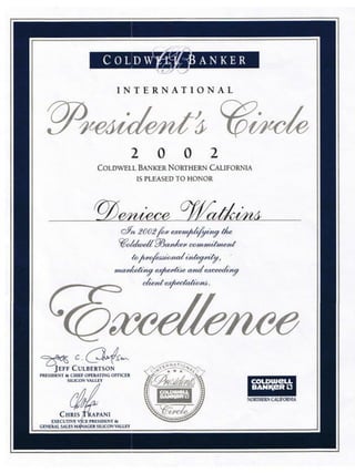 2002 Presidents Circle
