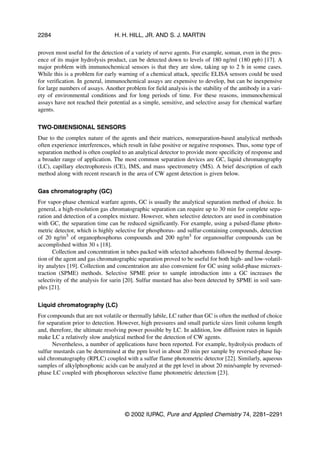 2002 Pure Appl Chem Hill Conventional Analytical Methods Cwa | PDF