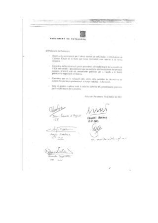 2003.02.19 CGTFESANCAT INFORMA - PARLAMENT DE CATALUNYA INSTA AL GOVERN