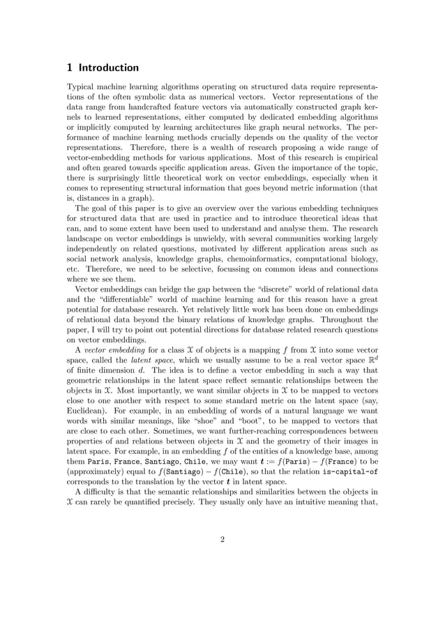 word2vec, node2vec, graph2vec, X2vec: Towards a Theory of Vector ...