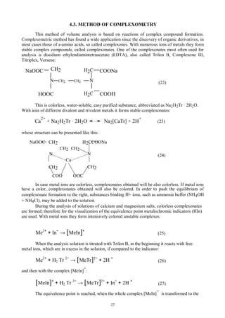 2003 analytical chemistry laboratory manual 1 | PDF