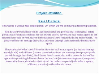 Real Estate Mnagement