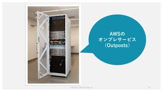 © 2020 CLARA ONLINE, Inc 27
AWSの
オンプレサービス
（Outposts）
 